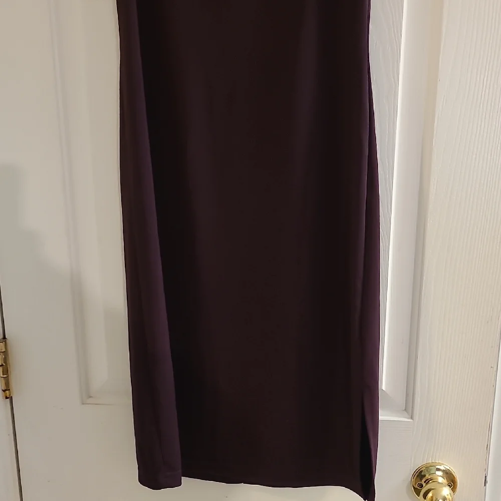Charlotte Russe Deep Purple Backless Dress - Picture 3 of 10